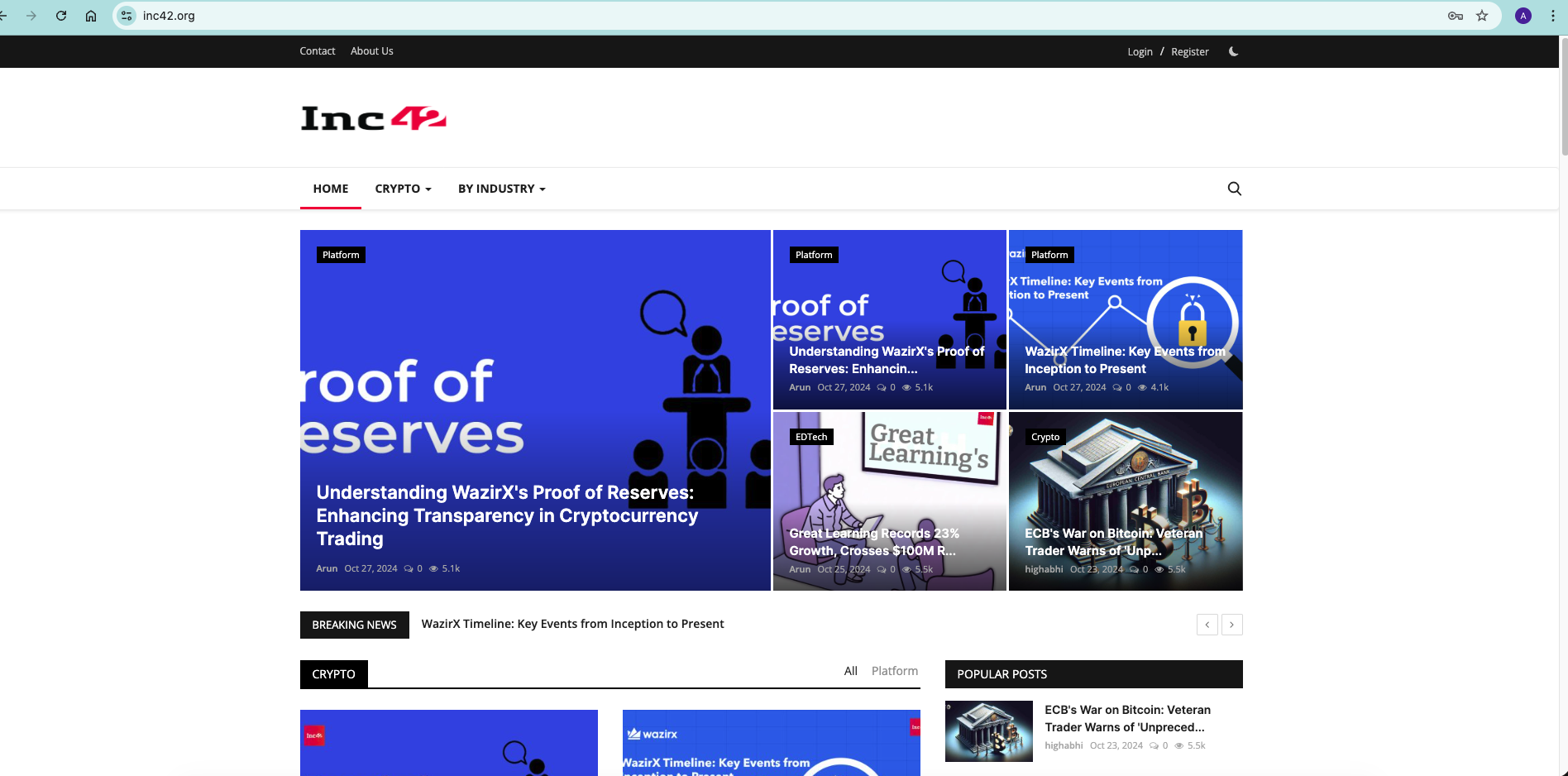 Inc42.org – India’s Startup, Tech & Business News Platform